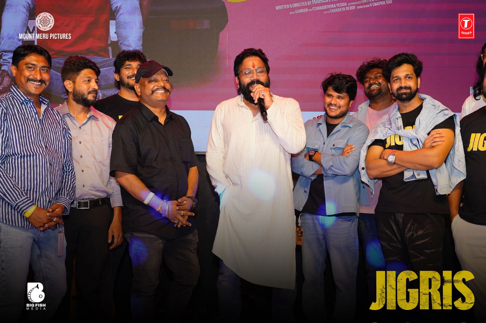 Sandeep Reddy Vanga Supports 'Jigris' at Teaser Launch