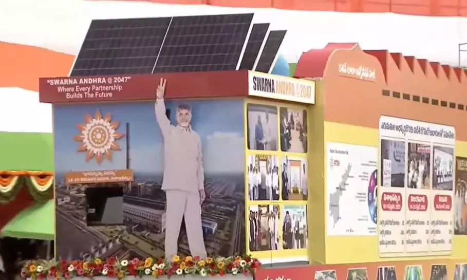 Tableaux Showcase AP’s Vision at 79th I-Day Celebrations