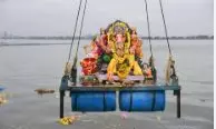 Lunar Eclipse to Cast Shadow on Ganesh Idols Immersion in Hyderabad