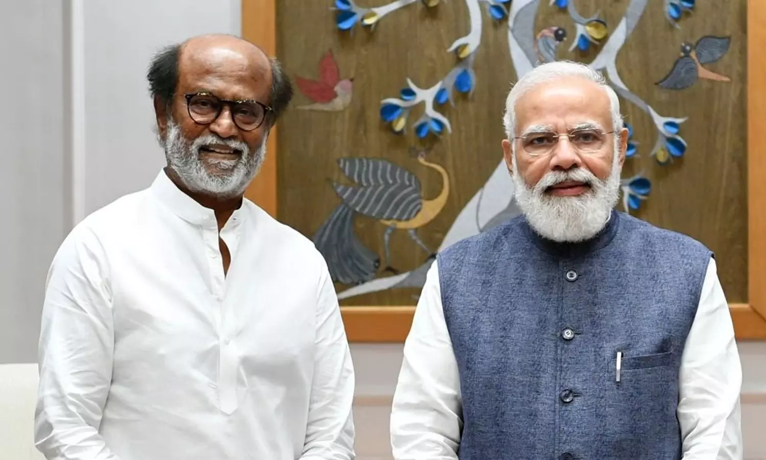PM Modi Congratulates Rajinikanth On Completing 50 Years In Cinema