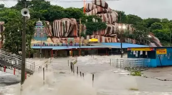 Edupayala Vana Durgamma Temple Submerged