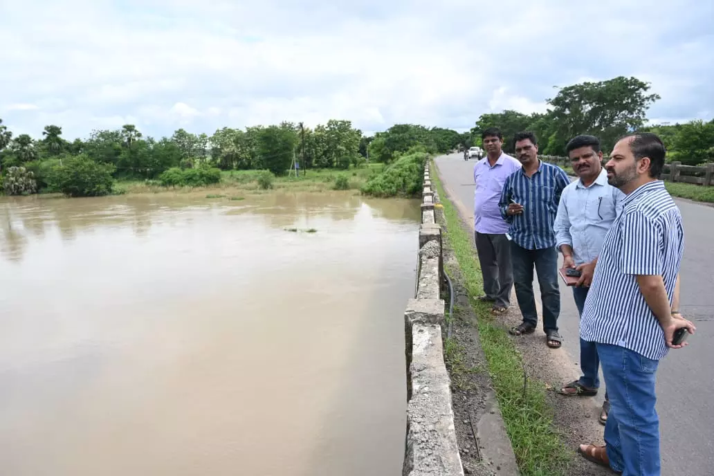 Bhupalpally, Mulugu, Jagtial on High Alert for Floods