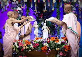 Krishnashtami Rituals Held At Mantralayam Krishnashtami Rituals Held At Mantralayam