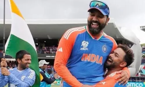 Pant Shares Rohit Sharmas Candid Retirement Chat after CT Win, Video Viral Pant Shares Rohit Sharmas Candid Retirement Chat after CT Win, Video Viral