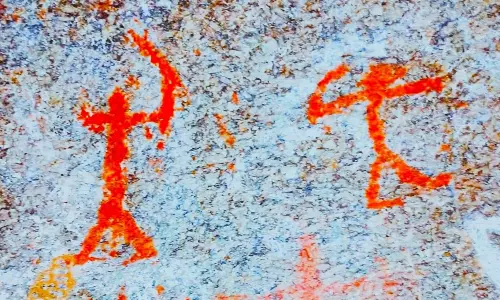 Prehistoric Rock Art Site Found in Medchal-Malkajgiri District