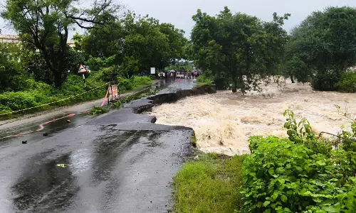 Heavy Rains Trigger Floods Across Adilabad Heavy Rains Trigger Floods Across Adilabad