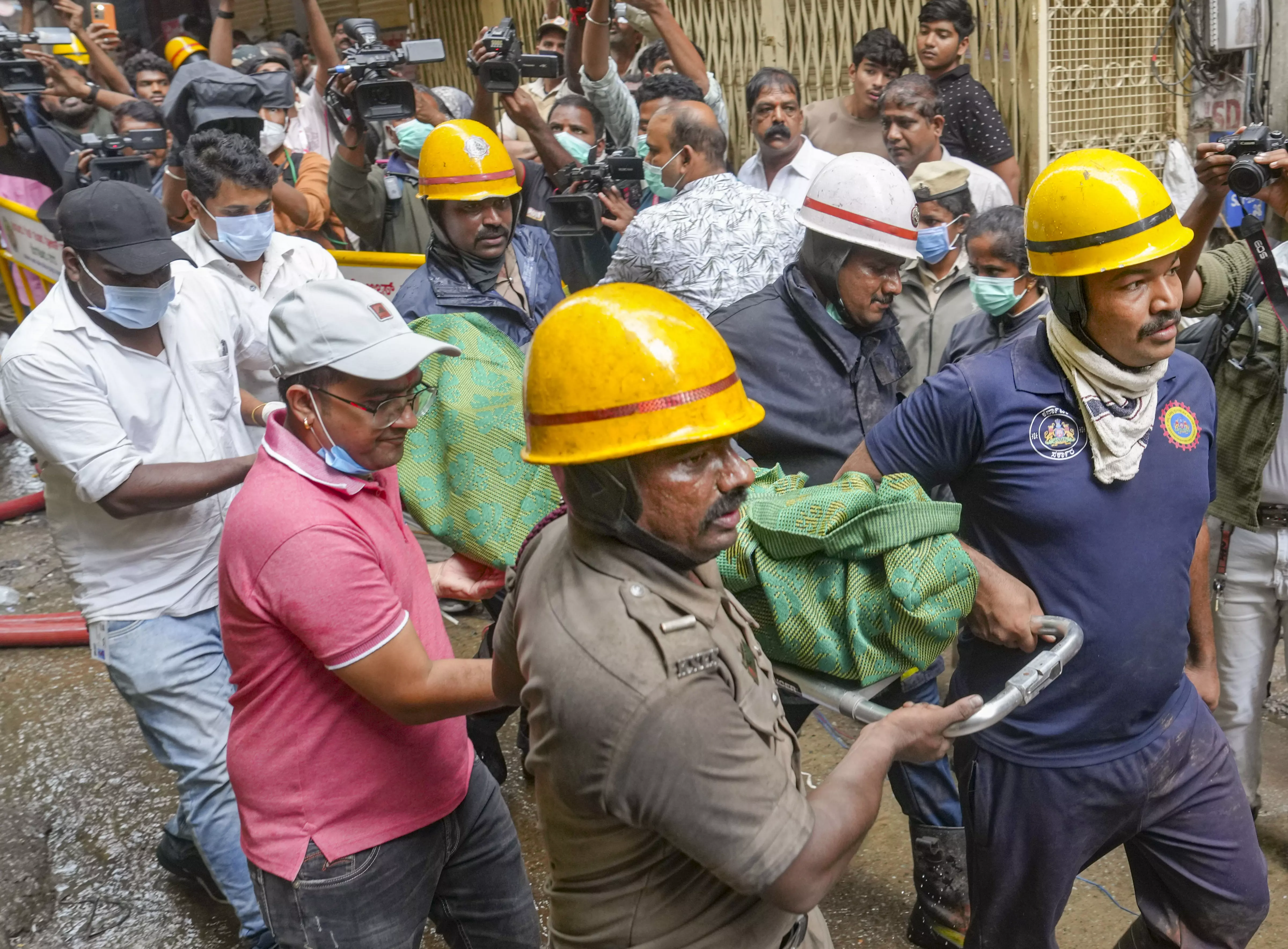 Bengaluru Building Fire: Shivakumar Blames Illegal Buildings
