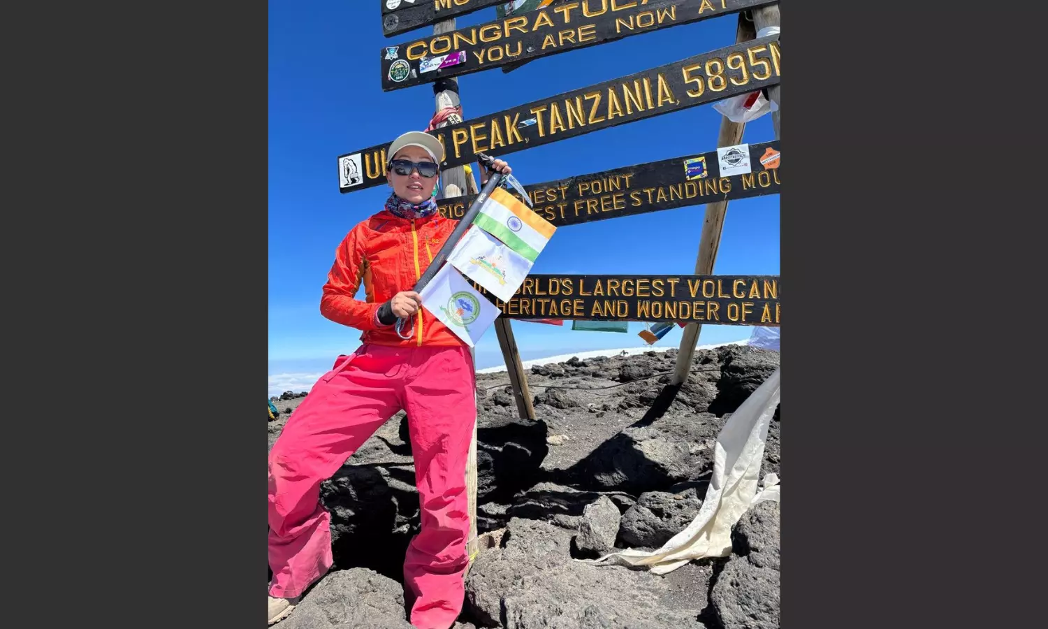 Arunachalee Mountaineer Summits Mt Elbrus, Highest Peak in Europe Arunachalee Mountaineer Summits Mt Elbrus, Highest Peak in Europe