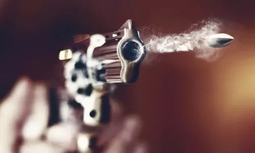 Ganja Smuggler Nabbed After Police Firing in Nellore