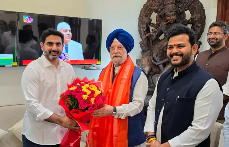 Lokesh Seeks Central Support for Duggirajapatnam Port and Other AP Projects