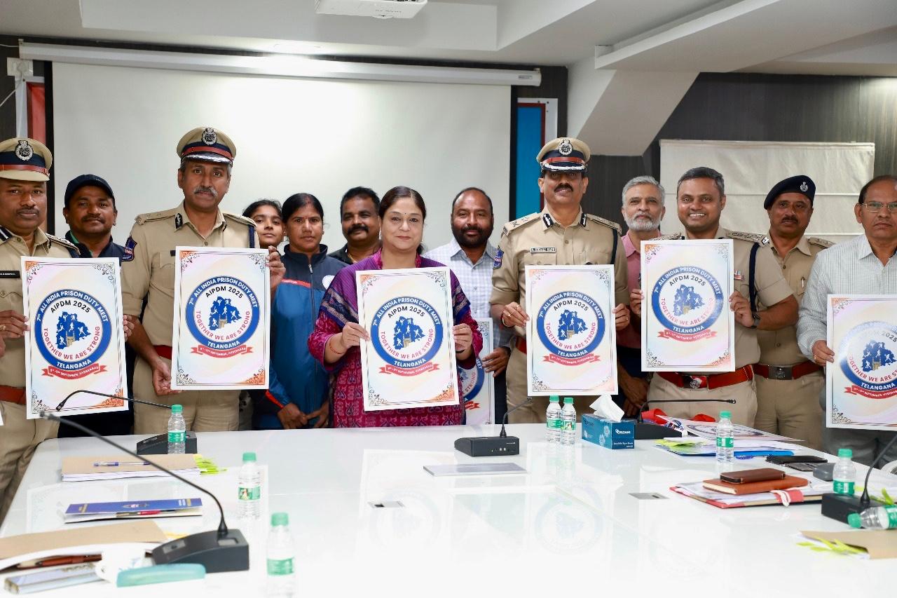Hyderabad to Host 7th All India Prison Duty Meet in Sept