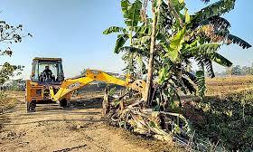 Nellore Market Road Encroachments Cause Traffic Woes