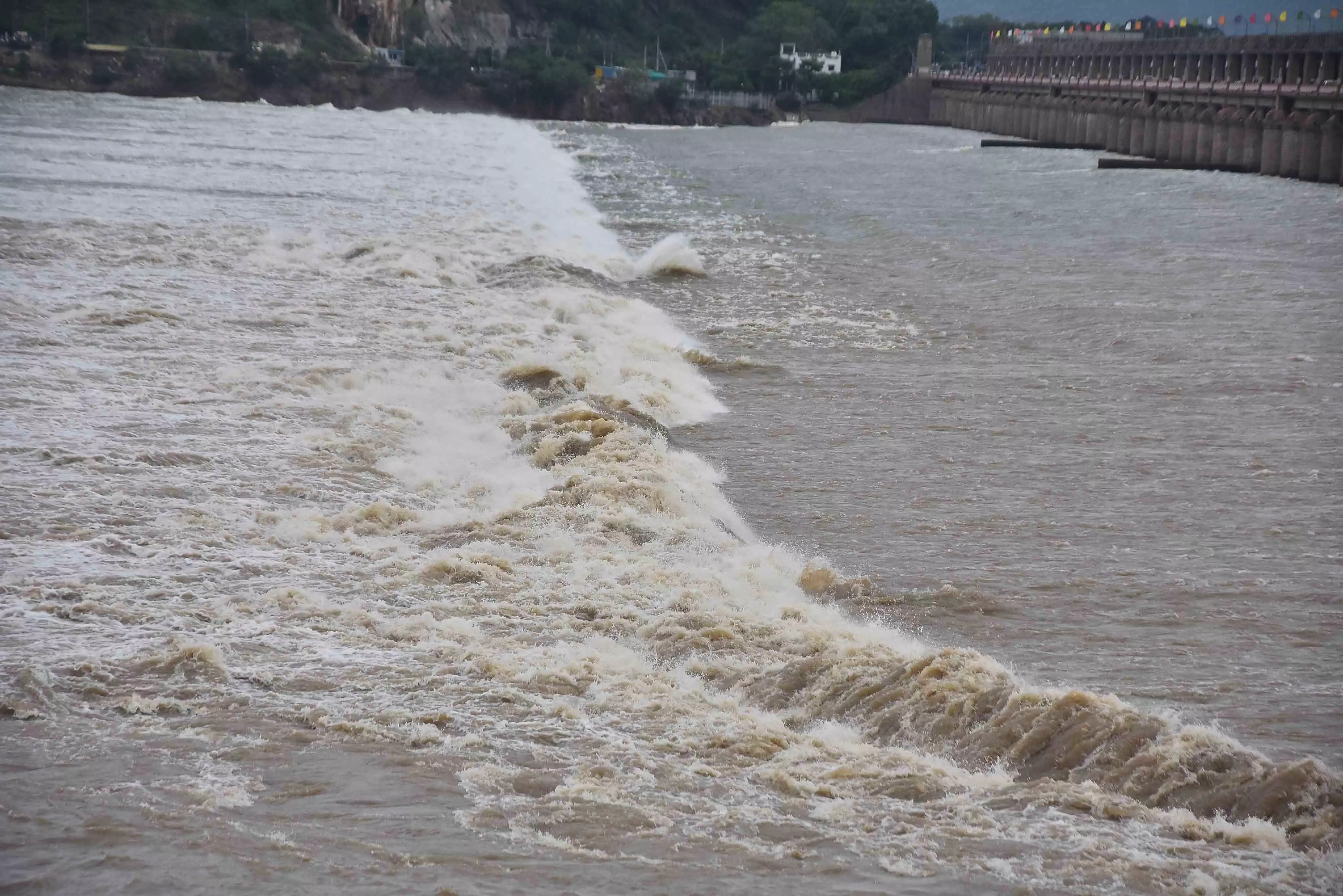 AP Sounds High Alert at Prakasam Barrage