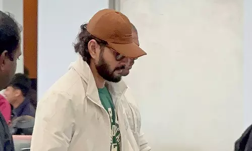 Mahesh Babu and Namrata Twin in White at Airport, Sparking Fan Frenzy