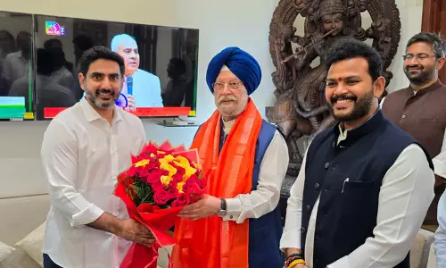 Lokesh Seeks Central Support for Duggirajapatnam Port and Other AP Projects