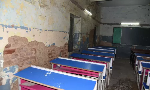 Portion of Bazarghat Junior College’s Ceiling Collapses