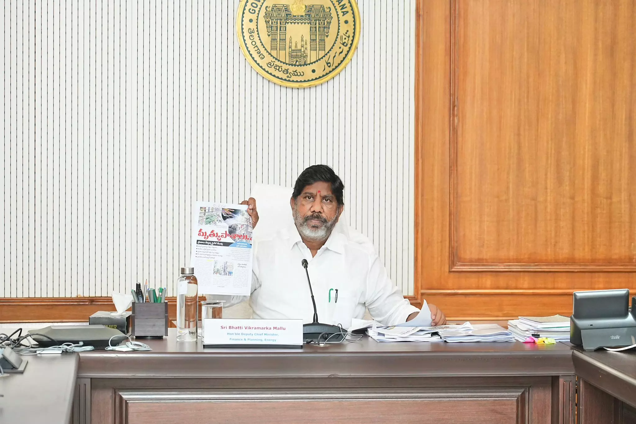 Bhatti Orders Crackdown on Dangling Cables