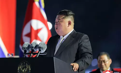 North Korean Leader Slams US–South Korea Drills During Warship Inspection