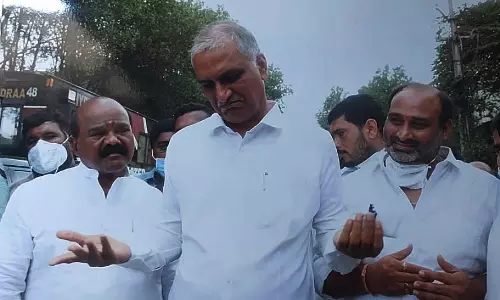 Harish in Total Despair, Says Ponguleti