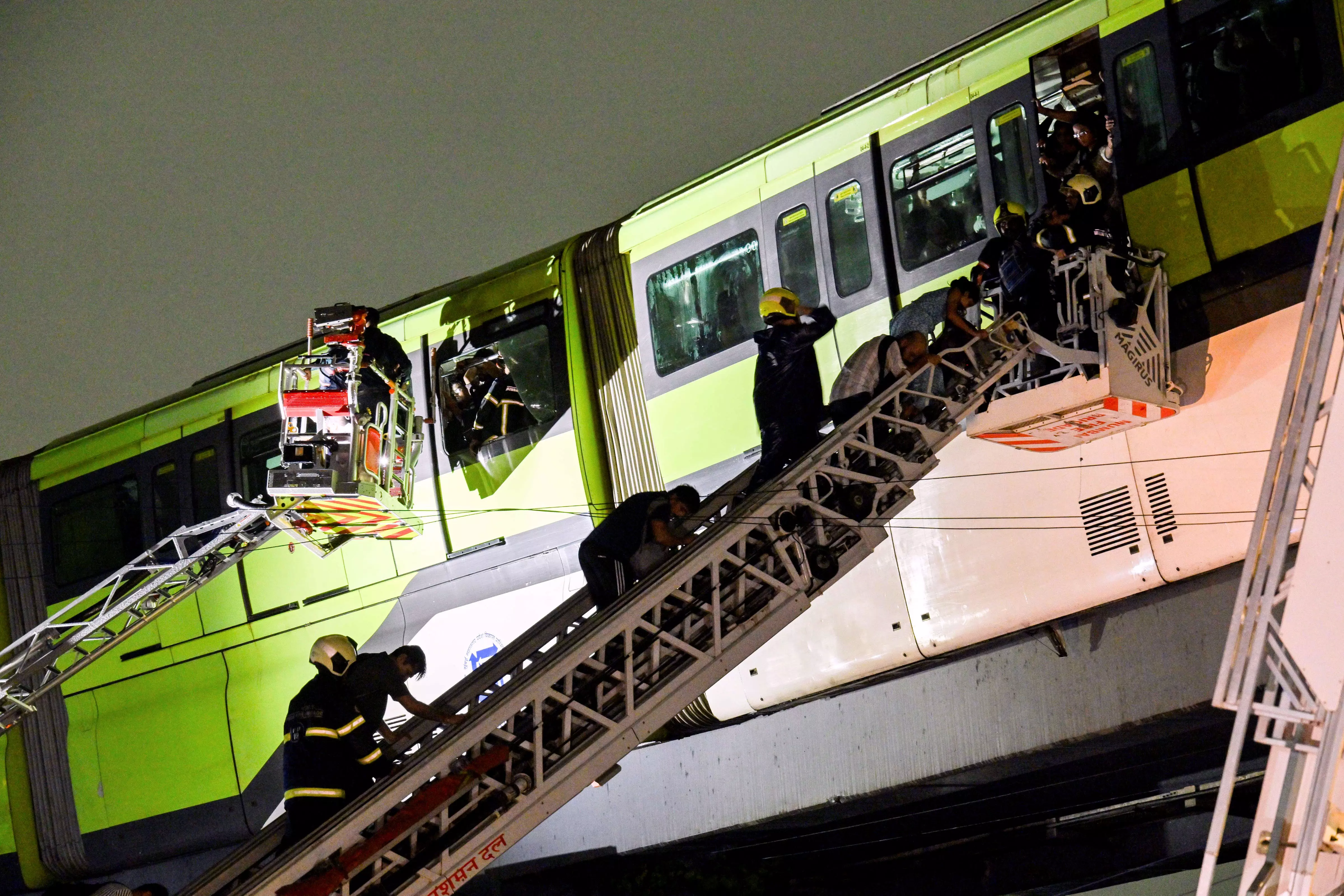 Mumbai Monorail: 582 Passengers Rescued After Train Breaks Down