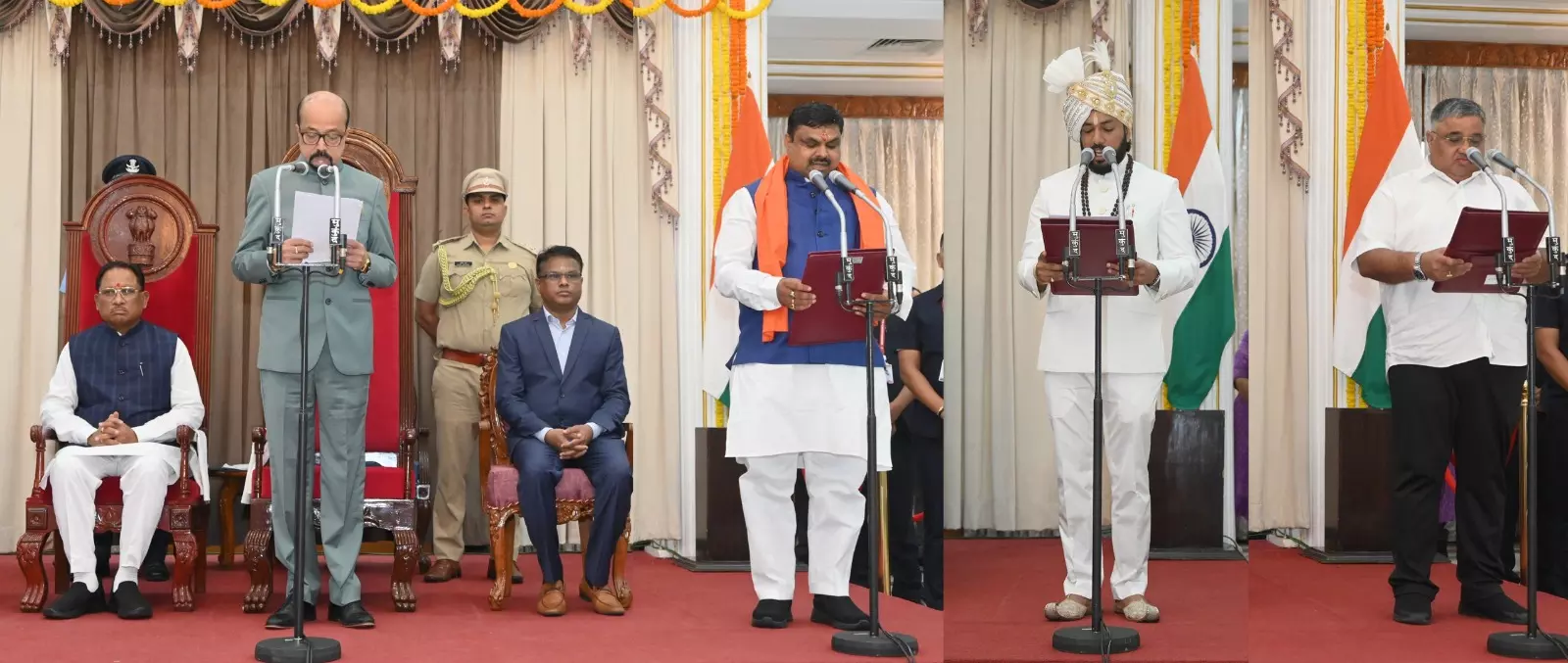 Cgarh: Sai Expands His Cabinet, Inducts 3 First-Time MLAs in Ministry