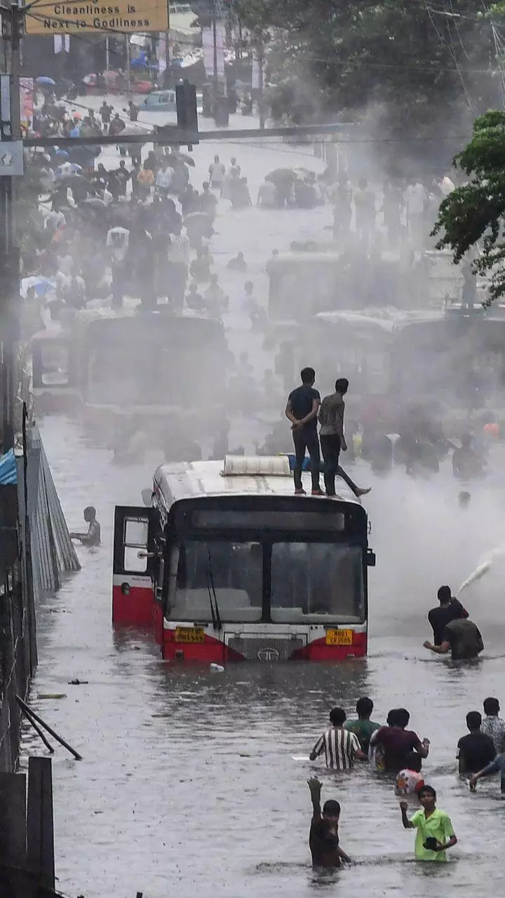 Rains Bring Mumbai To A Standstill