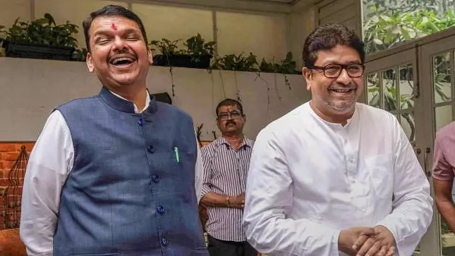 Raj Thackeray Meets CM Fadnavis
