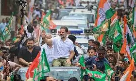 FIR Against Driver Of Rahuls Vehicle After Bihar Police Constable Hit During Voter Adhikar Yatra