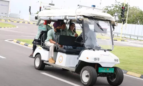 IIT-H Unveils the Future with Its Driverless Shuttle