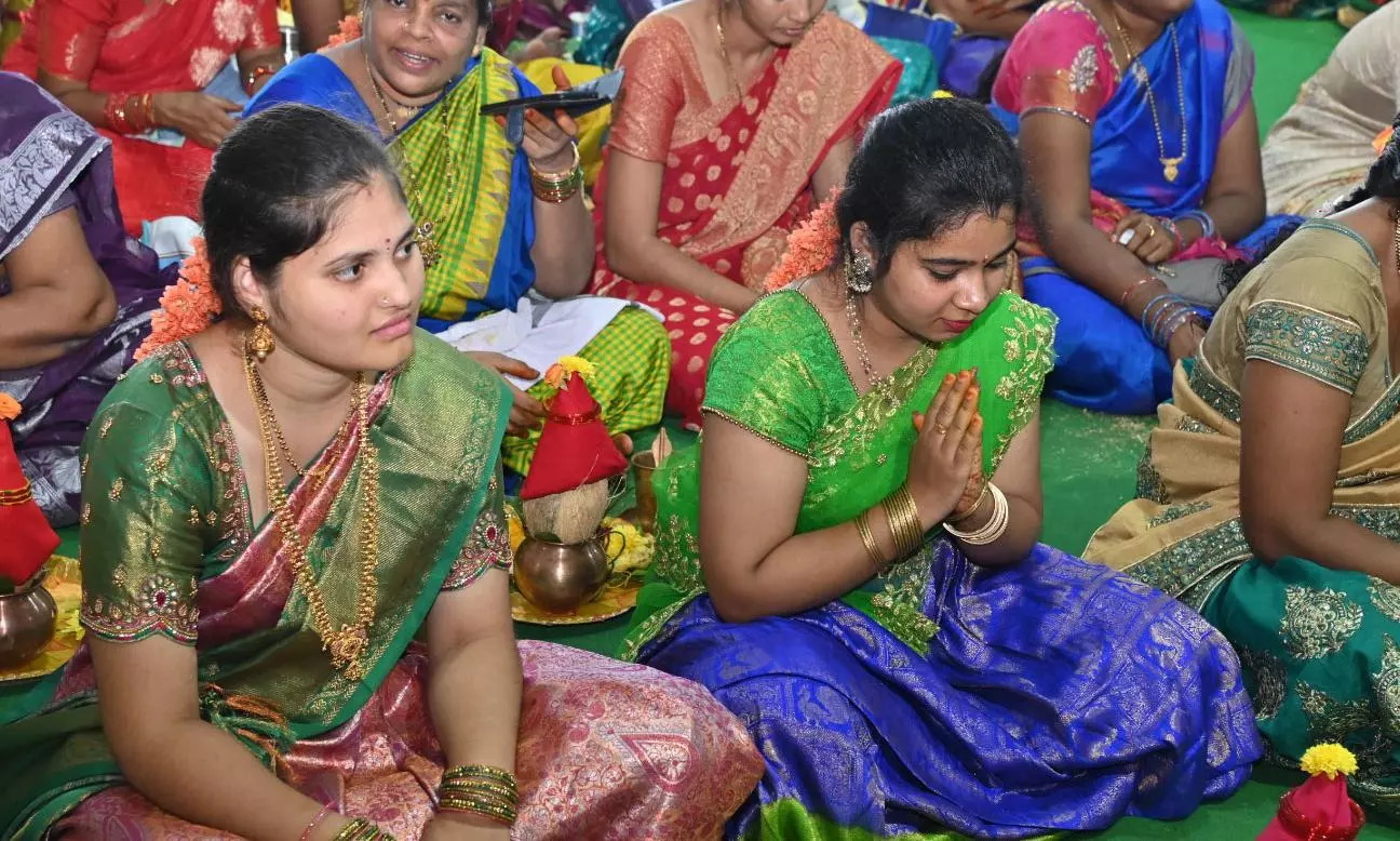 Grand Conclusion Of Sravana Sukravaram Festivities At Durga Temple