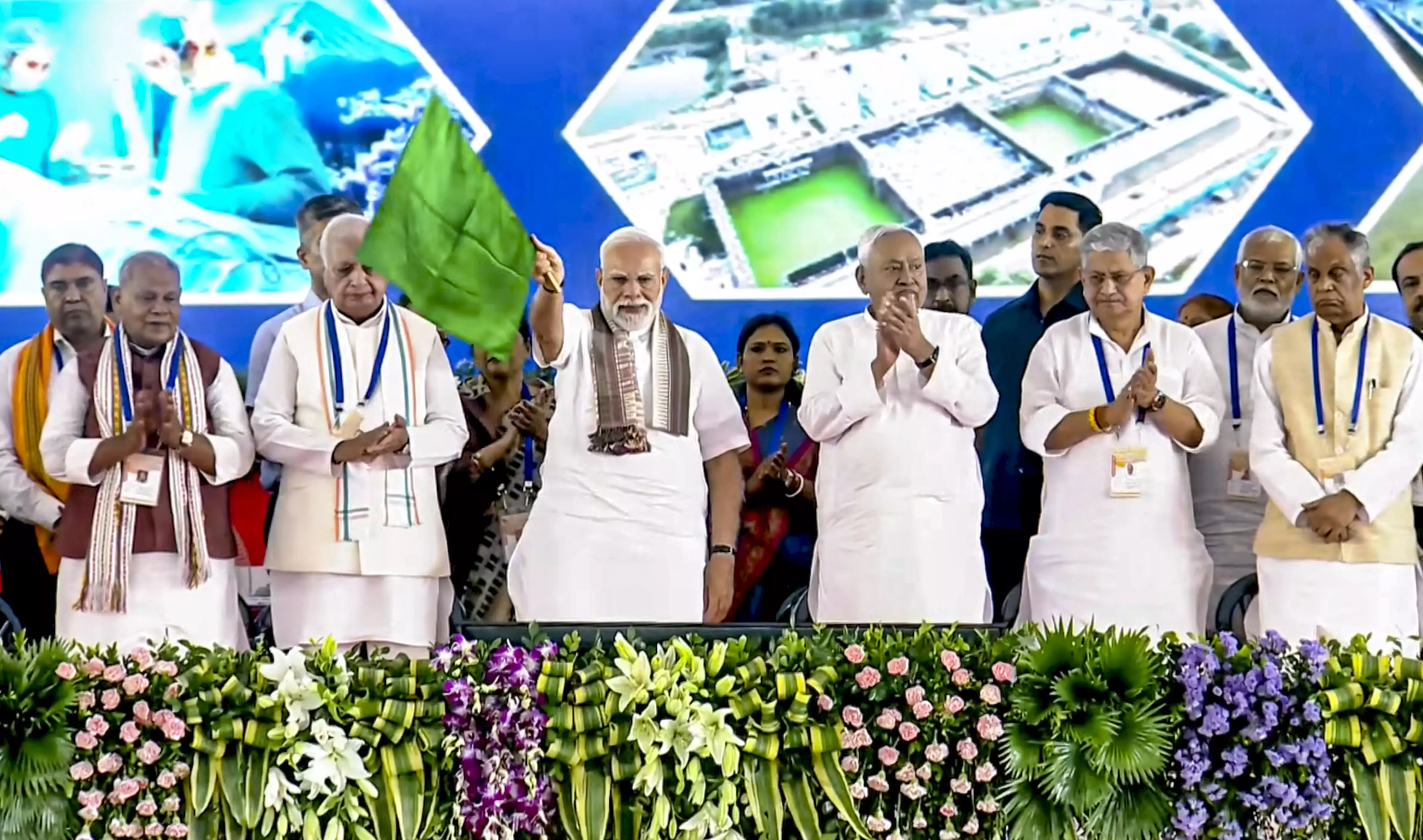 PM Launches ₹6,880 Cr Projects in Bihar PM Launches ₹6,880 Cr Projects in Bihar