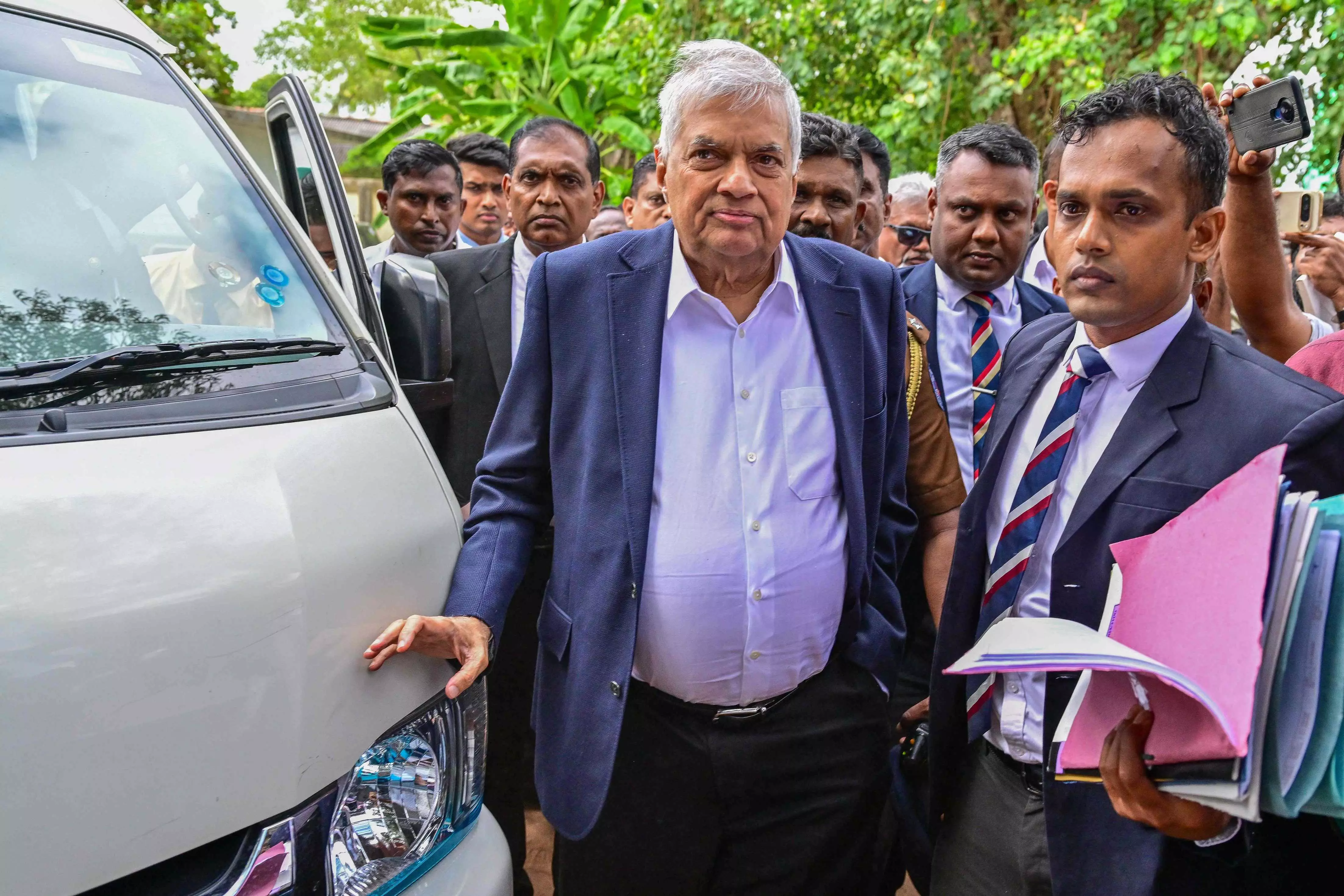 Sri Lanka Ex-Prez Wickremesinghe Held