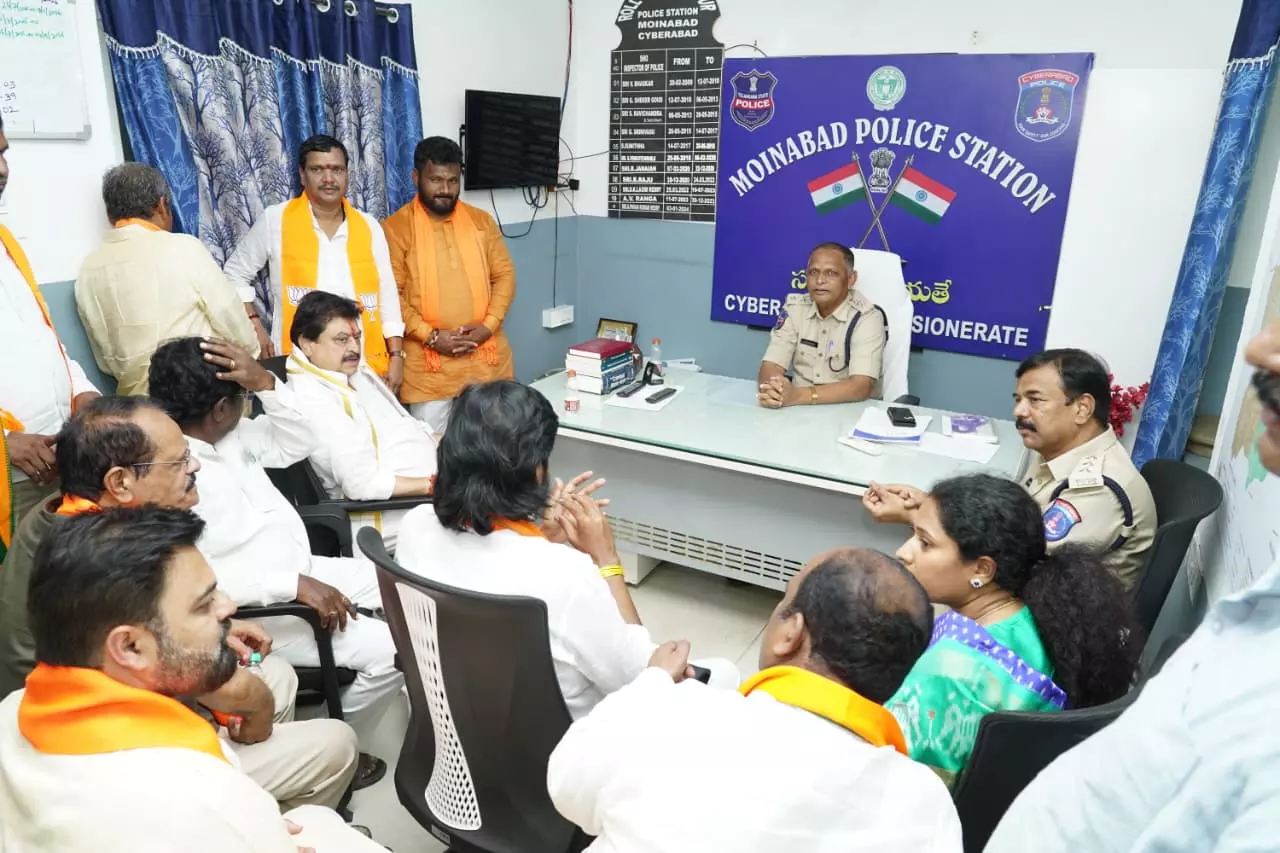 Hundreds Held In BJP’s Hyd Protest