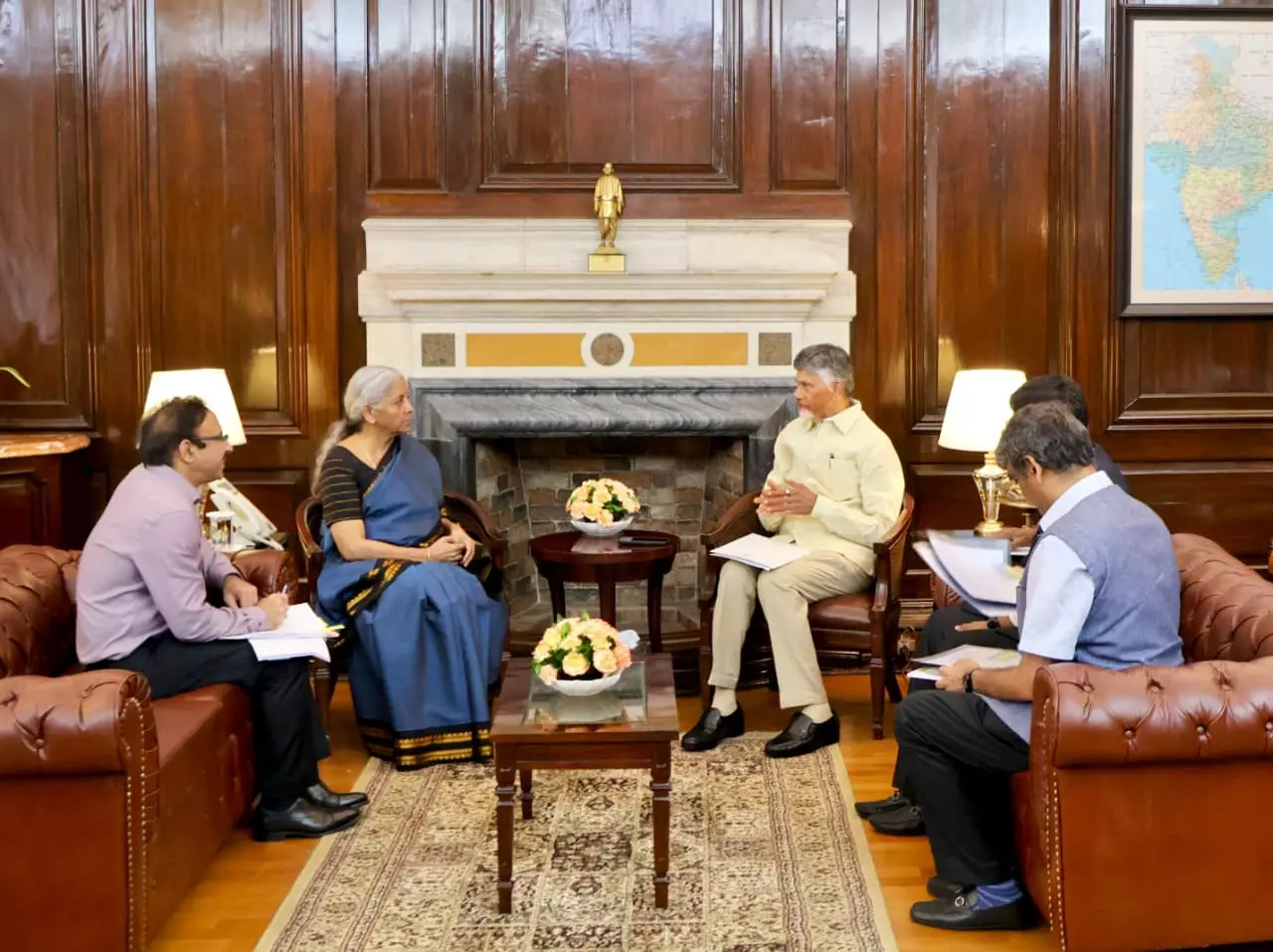 CM Naidu Seeks Rs 5,000 Crore from Centre as Special Assistance