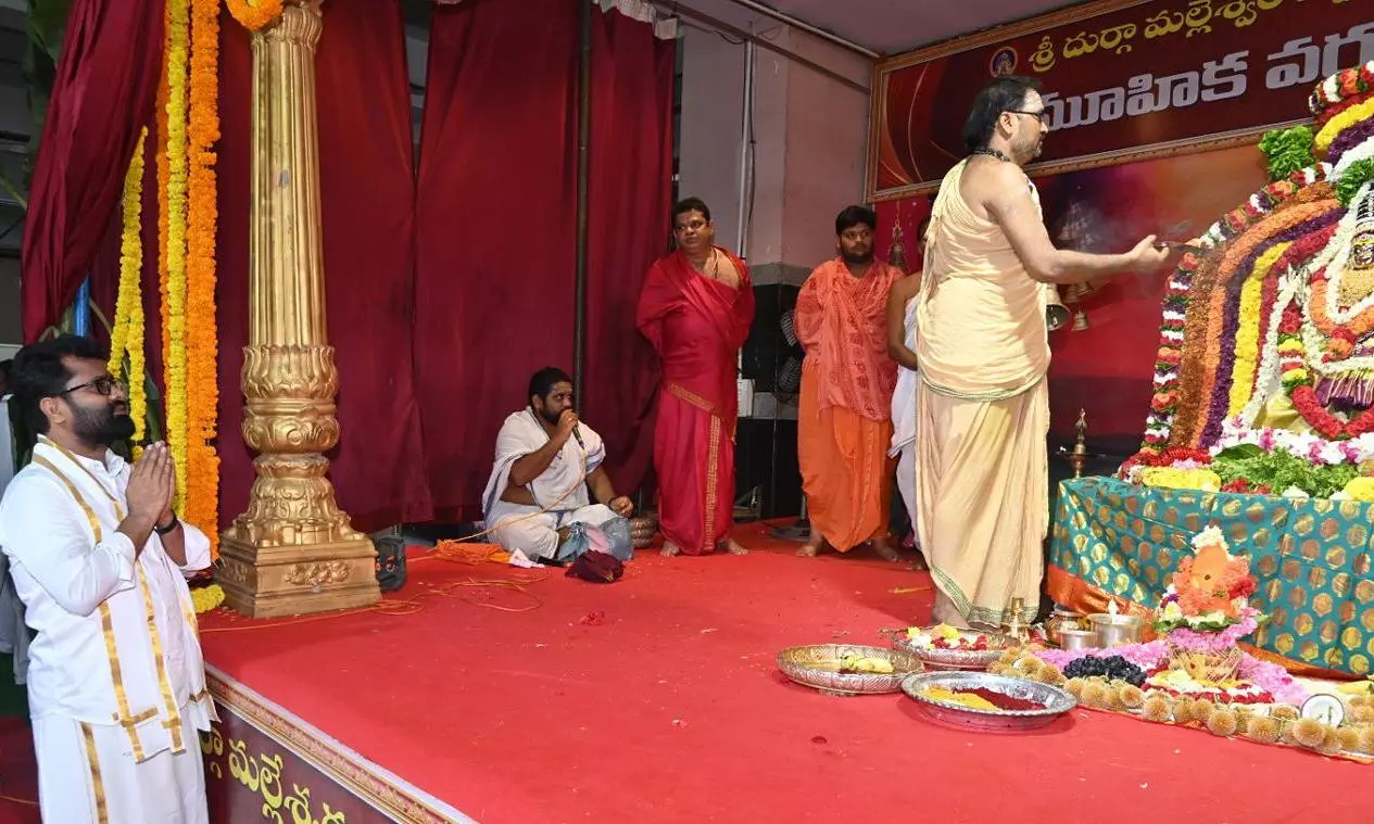 Grand Conclusion Of Sravana Sukravaram Festivities At Durga Temple