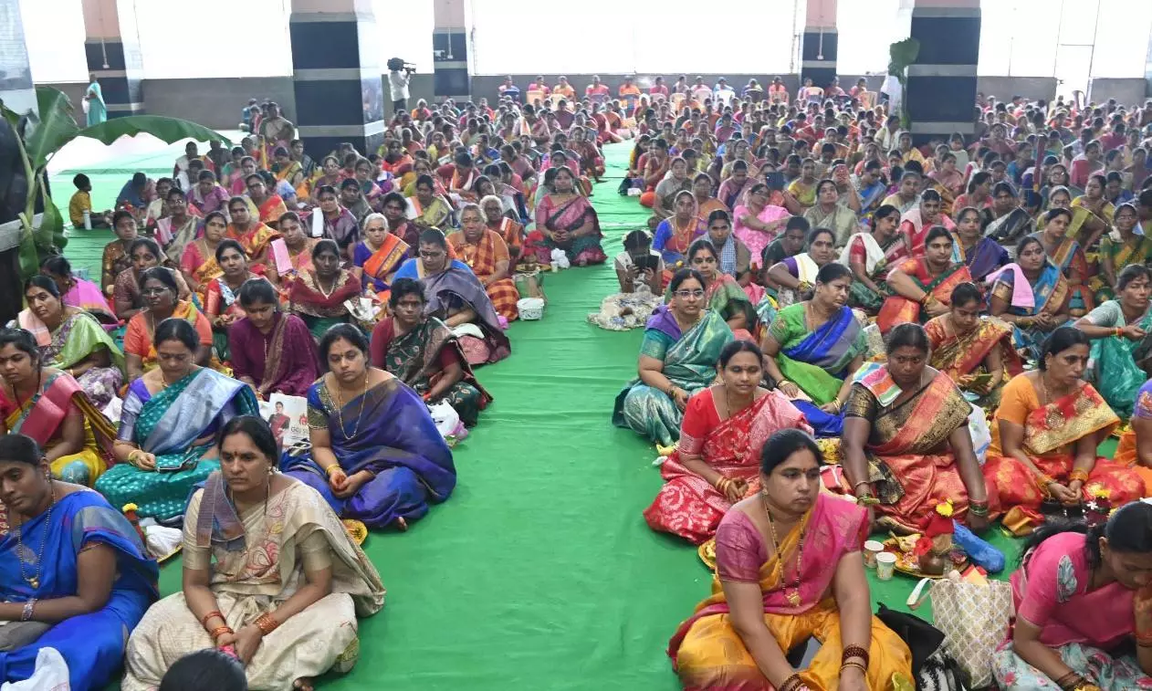 Grand Conclusion Of Sravana Sukravaram Festivities At Durga Temple