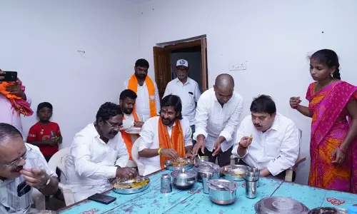 BJP State Chief Undertakes Palle Nidra