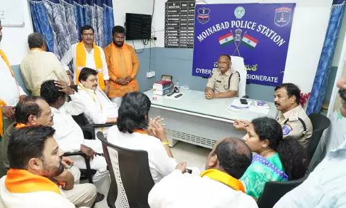 Hundreds Held In BJP’s Hyd Protest