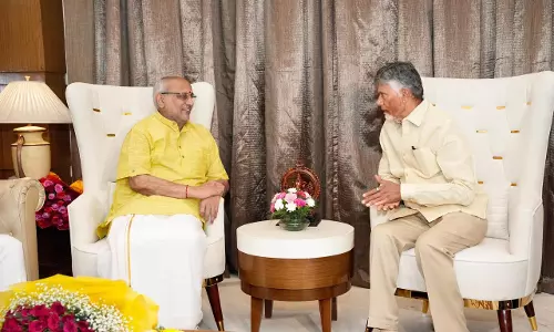 VP Poll: Naidu Backs Radhakrishnan