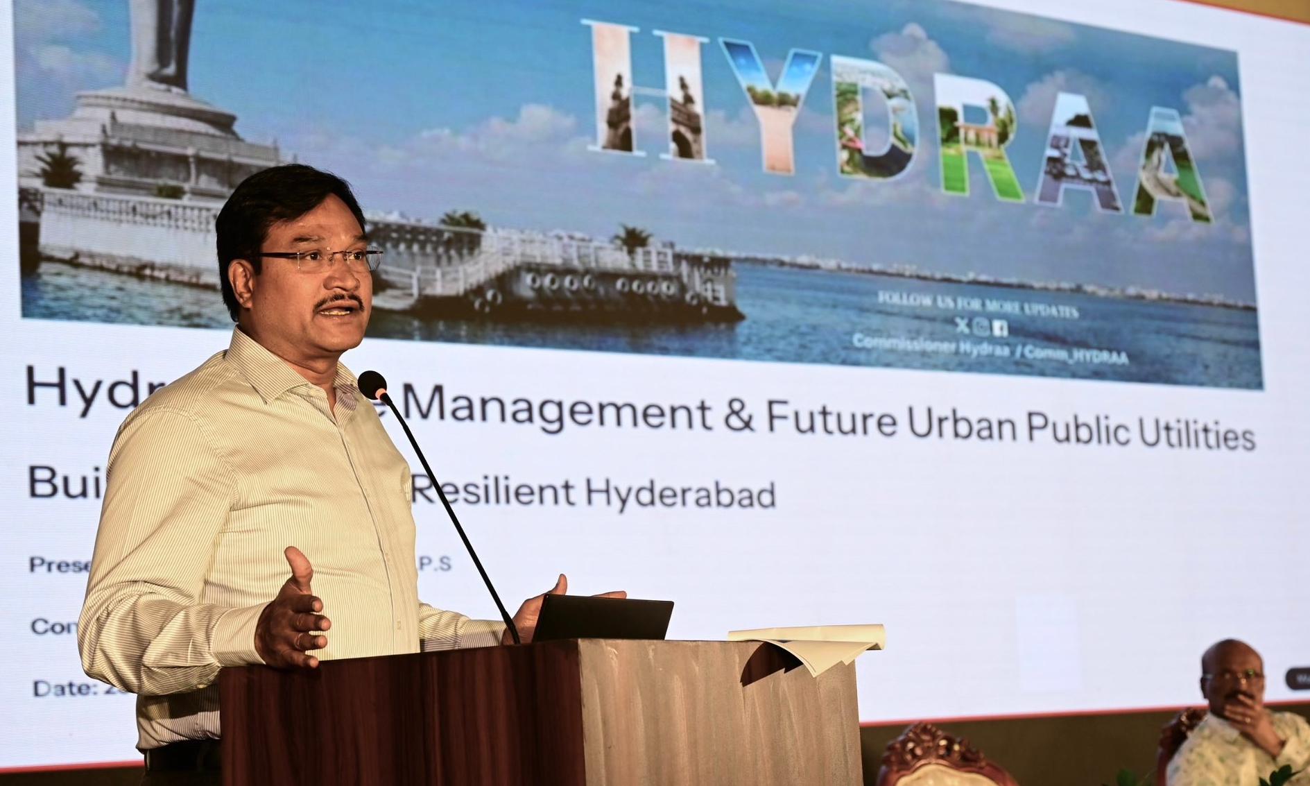 HYDRAA Commissioner Outlines Long-Term Vision for Hyderabad's Future