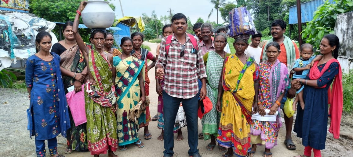 Tribal Women Protest for Bus Service Restoration