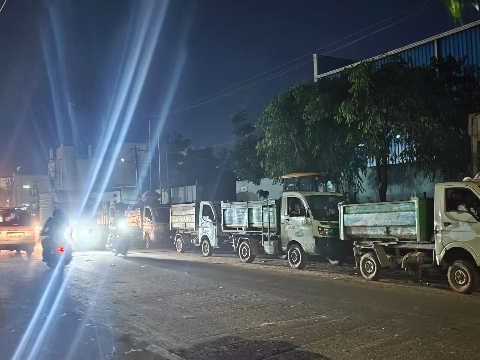 Garbage Trolleys Face Long Delays At Jiyaguda Transfer Station