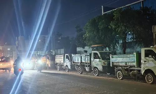 Garbage Trolleys Face Long Delays At Jiyaguda Transfer Station