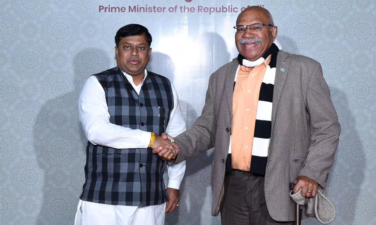 Fiji PM Rabuka Begins 3-Day Visit to India