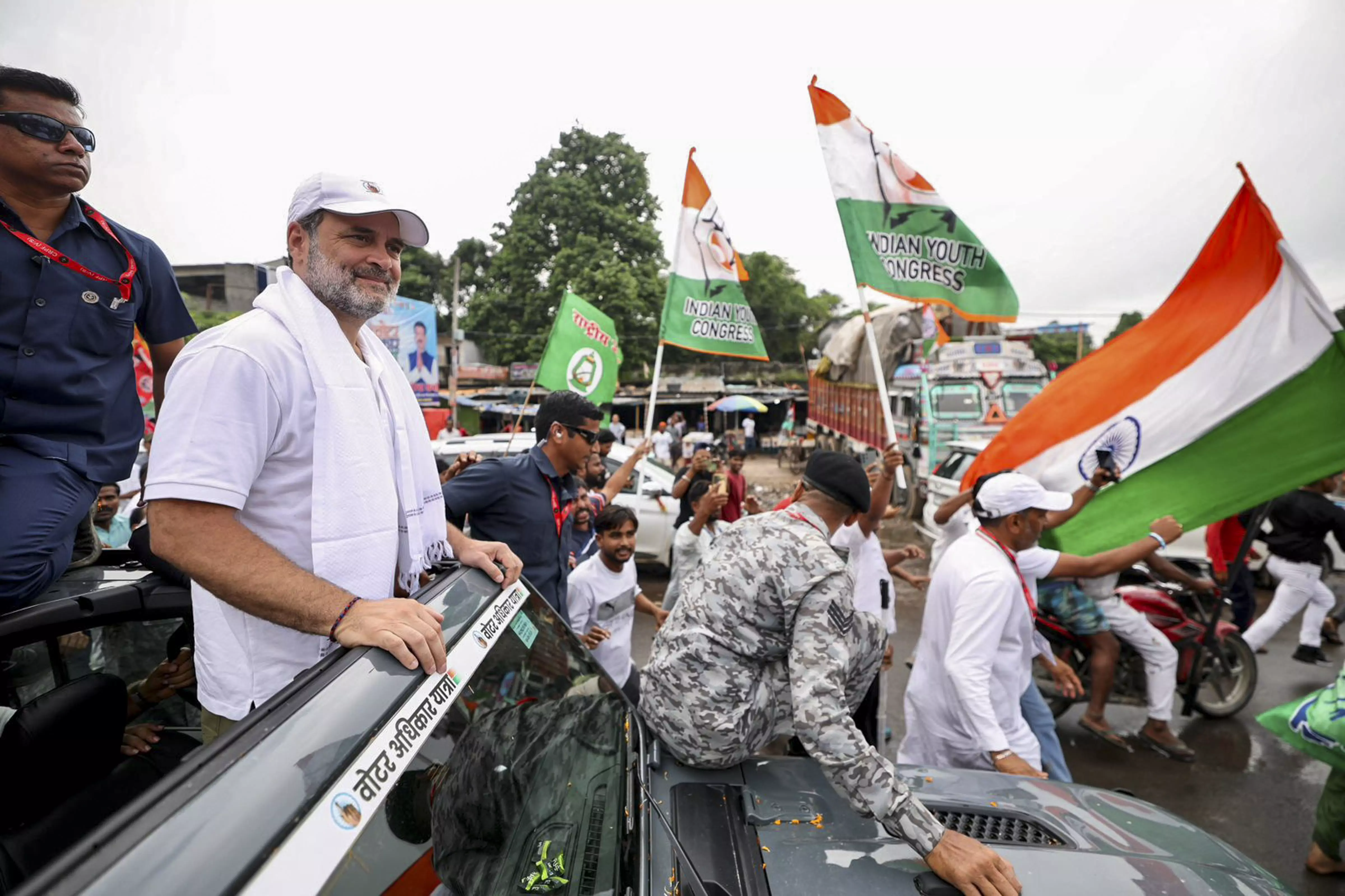 Rahul: NDA Trying To Steal Votes Through SIR