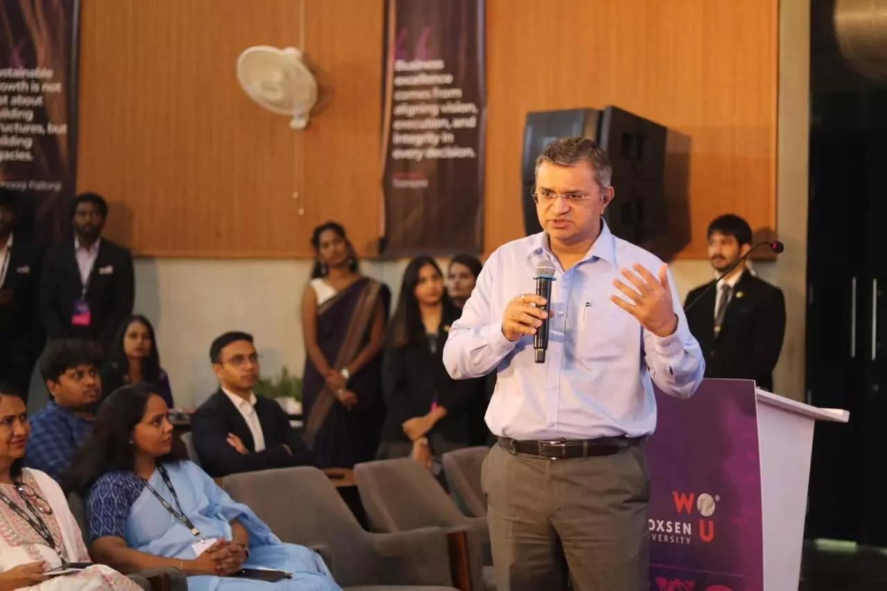 Woxsen University Hosts CXO Vantage Conclave 2025