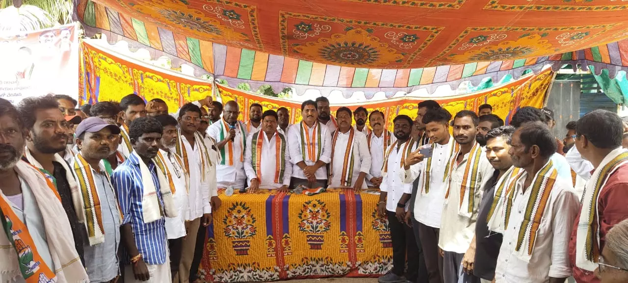 100 Youth Join Congress in Devapur Village
