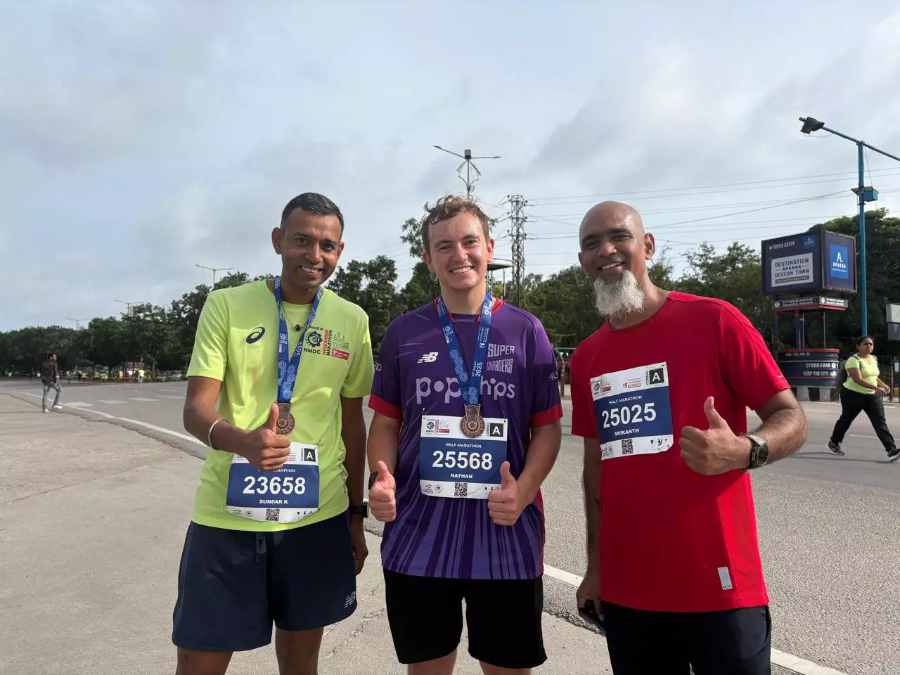 Age Is Not a Barrier as 28K Marathoners Hit Hyderabad Roads