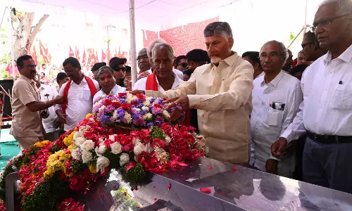 Sudhakar Reddy Fought to Safeguard Democracy: CM Naidu