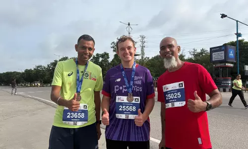 Age Is Not a Barrier as 28K Marathoners Hit Hyderabad Roads